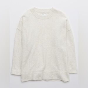 Aerie CozyUp Ribbed Sweater